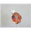 925 Sterling Silver Pendant, Twilight Fire Topaz SP022