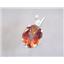925 Sterling Silver Pendant, Twilight Fire Topaz SP022