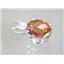 925 Sterling Silver Pendant, Twilight Fire Topaz SP022