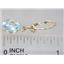 14k Gold Leverback Earrings, Aquamarine, E007