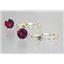 14k Gold Leverback Earrings, Mozambique Garnet, E017