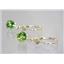 14k Gold Leverback Earrings, Peridot, E017