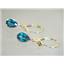 E021, Paraiba Topaz, 14k Gold Earringss