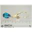 E021, Paraiba Topaz, 14k Gold Earringss