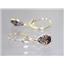 14k Gold Leverback Earrings, Smoky Quartz, E021