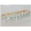 B002, Aquamarine Gold Bracelet