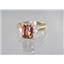 10K, 14K or 18K Gold Ladies Ring, Twililght Fire Topaz, R171