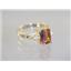 10K, 14K or 18K Gold Ladies Ring, Twililght Fire Topaz, R171