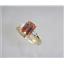 10K, 14K or 18K Gold Ladies Ring, Twililght Fire Topaz, R171
