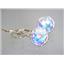 14k Gold Leverback Earrings, Mercury Mist Topaz, E211