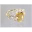 10K, 14K or 18K Gold Ladies Ring, Citrine, R162