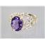 10K, 14K or 18K Gold Ladies Ring, Amethyst, R162