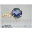 P087, Mystic Fire Topaz 14k Gold Pendant