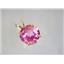 P088, Pure Pink Topaz 14K Gold Pendant