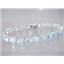 SB001, Aquamarine, 925 Sterling Silver Bracelet