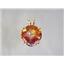 P088, Twilight Fire Topaz 14K Gold Pendant