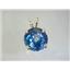P088, Neptune Garden Topaz 14K Gold Pendant