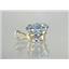 P088, Neptune Garden Topaz 14K Gold Pendant