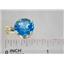 P088, Swiss Blue Topaz 14K Gold Pendant