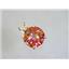 P089, Twilight Fire Topaz 14K Gold Pendant