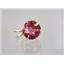 P089, Twilight Fire Topaz 14K Gold Pendant