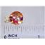 P089, Twilight Fire Topaz 14K Gold Pendant