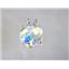 P089, Mercury Mist Topaz 14K Gold Pendant