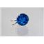 P089, London Blue Topaz 14K Gold Pendant