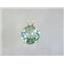 P089, Green Amethyst 14K Gold Pendant