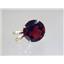 P089, Mozambique Garnet 14K Gold Pendant