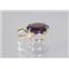 P089, Mozambique Garnet 14K Gold Pendant