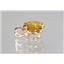 P089, Citrine 14K Gold Pendant