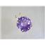 P089, Amethyst 14K Gold Pendant
