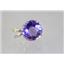P089, Amethyst 14K Gold Pendant
