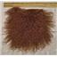 3" sq Light auburn brown tibetan lambskin wig 22578