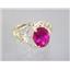 10K, 14K or 18K Gold Ladies Ring, Created Ruby, R162
