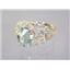 10K, 14K or 18K Gold Ladies Ring, Green Amethyst, R162