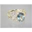 10K, 14K or 18K Gold Ladies Ring, Green Amethyst, R162