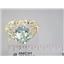 10K, 14K or 18K Gold Ladies Ring, Green Amethyst, R162