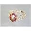 10K, 14K or 18K Gold Ladies Ring, Twilight Fire Topaz, R162
