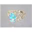 10K, 14K or 18K Gold Ladies Ring, Mercury Mist Topaz, R162