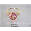 10K, 14K or 18K Gold Ladies Ring, Twilight Fire Topaz, R139