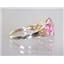 10K, 14K or 18K Gold Ladies Ring, Pure Pink Topaz, R139