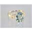 10K, 14K or 18K Gold Ladies Ring, Green Amethyst, R139