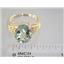 10K, 14K or 18K Gold Ladies Ring, Green Amethyst, R139