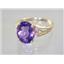 10K, 14K or 18K Gold Ladies Ring, Amethyst, R139