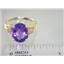10K, 14K or 18K Gold Ladies Ring, Amethyst, R139