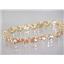 B002, Champagne CZ Gold Bracelet