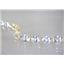 B003, Silver Topaz Gold Bracelet