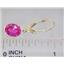 14k Gold Leverback Earrings, Created Pink Sapphire, E001